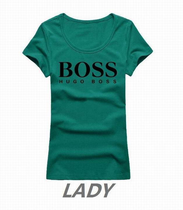 BOSS short round collar T woman S-XL-060